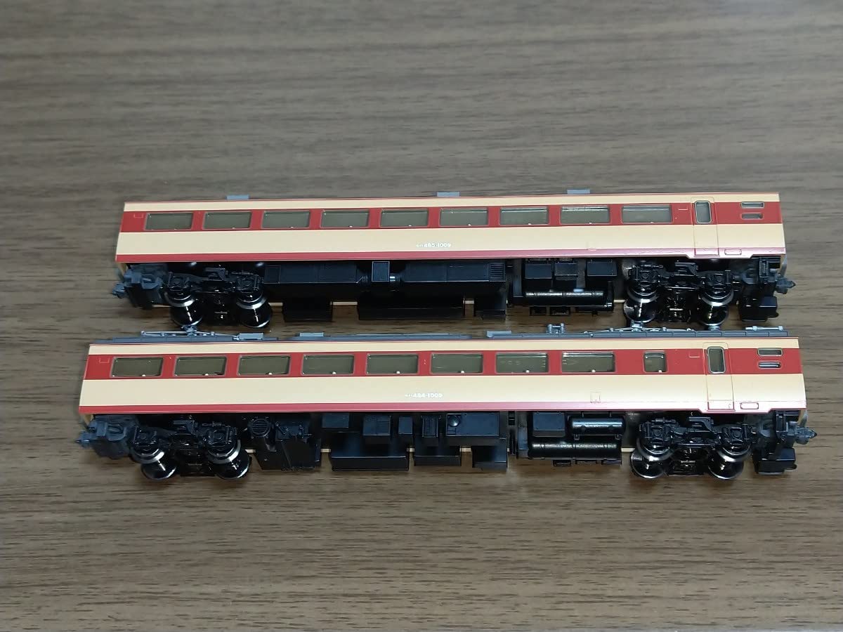 ??????? TOMIX Tomix 98981 Limited Edition JR 485 Series 1000 Series JNR Color Hatsukari Strait Line Opening Set Moha 484/485-1009