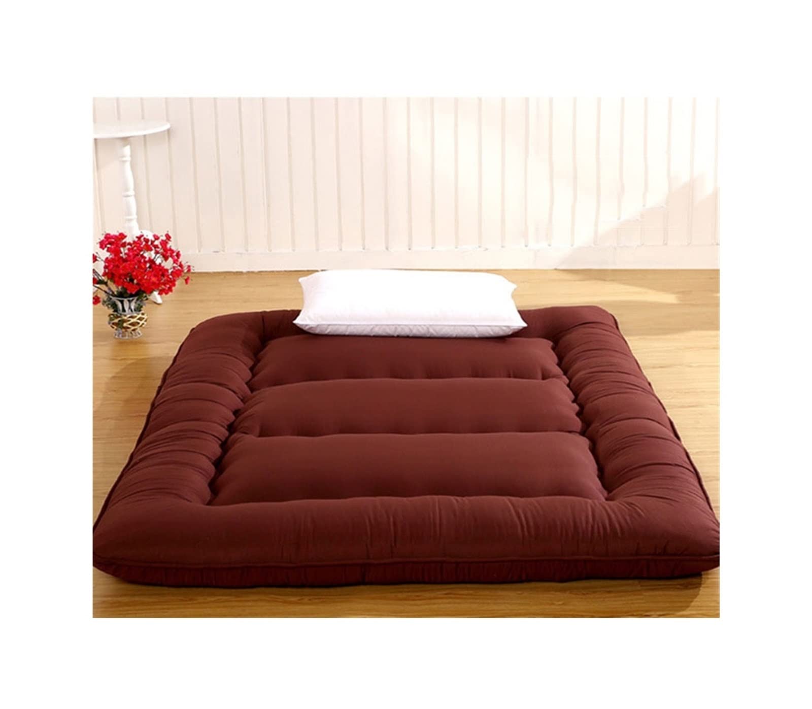 Mattress Mattress Floor Mat Japanese Futon Mattress Cover for Adults Children's Camping Mat (C 150x200 Cm)