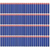 CLOURF 100 Pcs 7.2cm Foam Darts for Nerf N-strike Elite Series (Blue)