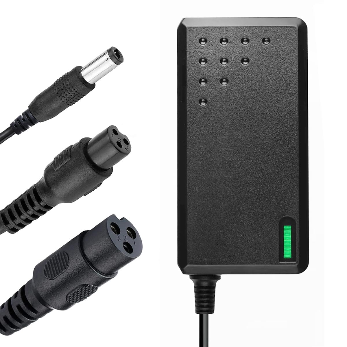 3-Pin XLR Battery Charger for iScooter IX3 IX4 800W 1000W Ridstar Q20 Lite Fat Tire Motor Electric Bike Motorcycle PN: FY1505462000 Ac Dc Adapter Class 2 Power Supply