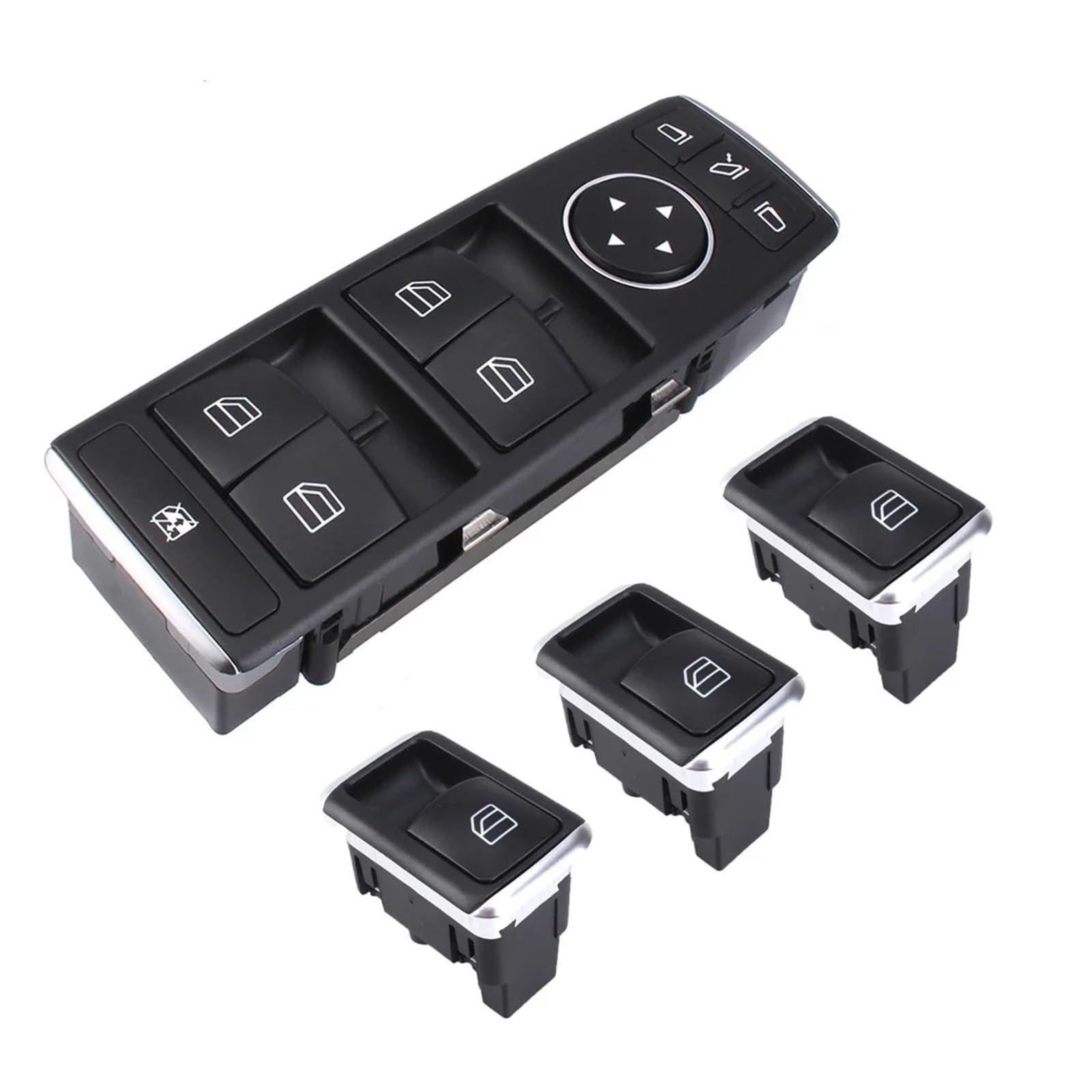 Lonpexdt One Color For Benz W204 W212 C207 A207 C E Class X204 A2128208310 A2049058202 A2049055402 Electric Power Master Window Switch Power Window Regulator