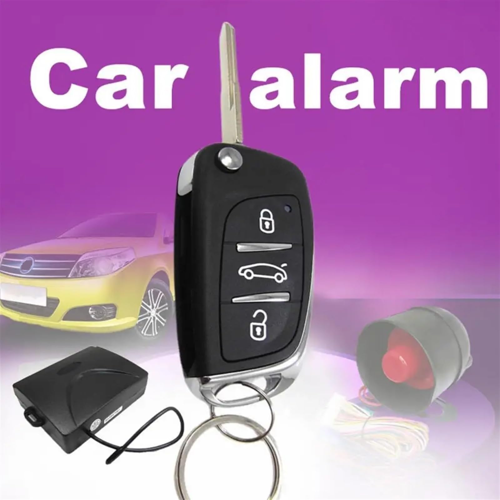 Sistema de Alarma liberación Maletero Remoto práctico portátil for Coche Seguridad automotriz