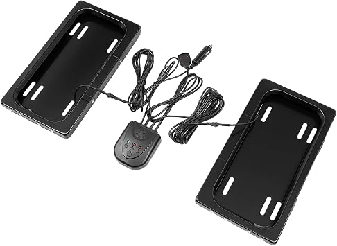 2 Pack License Plate Holder, License Plate Frame, 30m/98.4ft Distance, 1.2m/3.9ft Cable Length