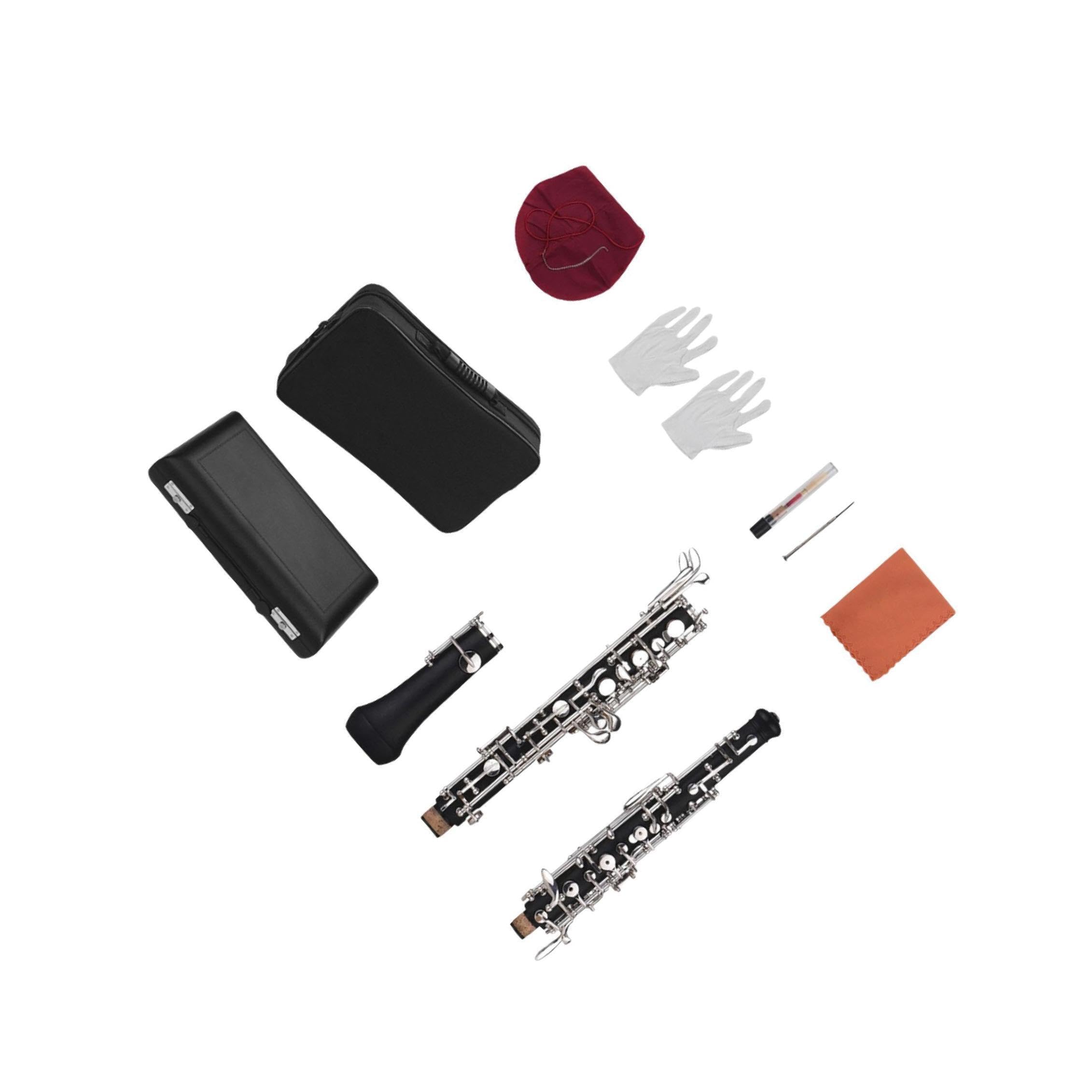 Oboe in C Dur halbautomatisches Holzblasinstrument inklusive Koffer