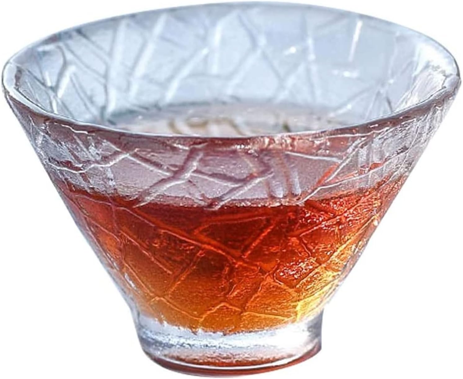 ワイングラス 水タンブラーメガネ耐熱再利用可能な透明な品質カップホットチョコレートガラスエレガントな小さなデザインのコーヒーカップワイングラスカップ様々な形状を飲む眼鏡 ウイスキーグラス Size E 新品登場