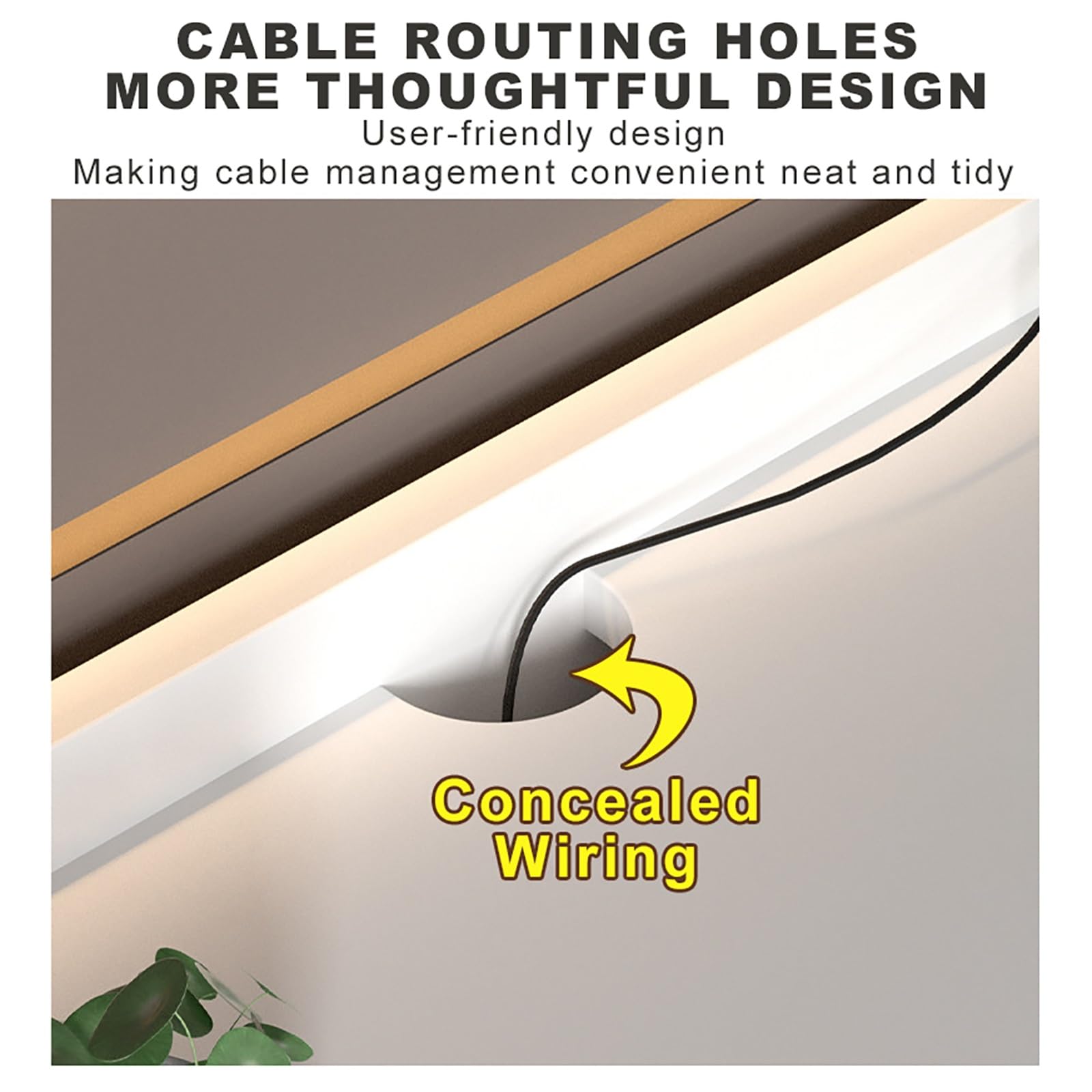 WiFi Scatola di Immagazzinaggio del Router Mobiletto Portaoggetti per Router Wi-Fi con Anta e Ripiani per Soggiorno e Ufficio.(Black,50x25x60cm)