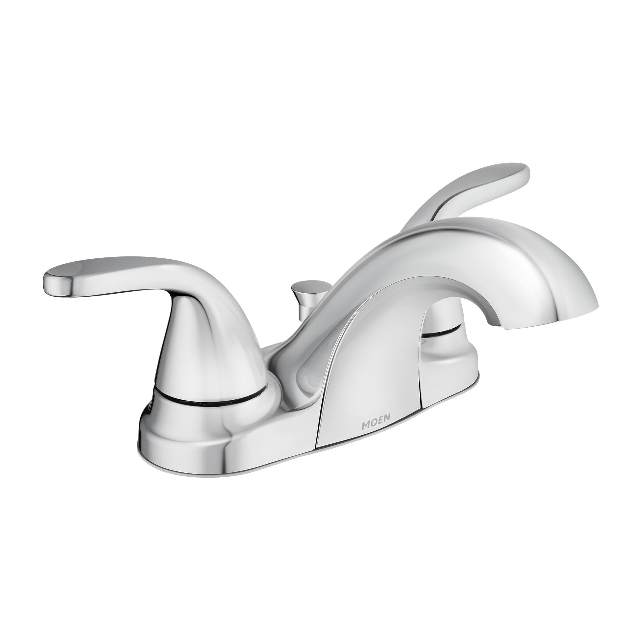 Moen 84603 Adler Chrome Two Handle Bathroom Faucet 4 in. Centerset 2