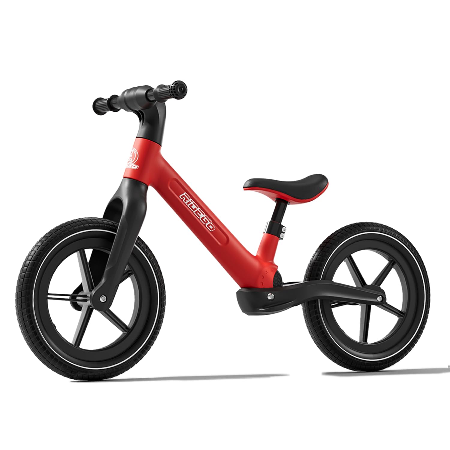 Ridego 14 Inch Balance Bike for Kids 3–6 Years, Lightweight Toddler Bike with Air Rubber Tires, Adjustable Seat, Durable Push Bicycle Gift for Boys &amp; Girls