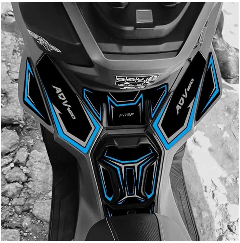 Fuel Tank Protector Pad Sticker Motorcycle Fuel Tank Pad Side Knee Grip Decal Protector Stickers Waterproof for H&on&da ADV160 ADV 160 2023 Accessories