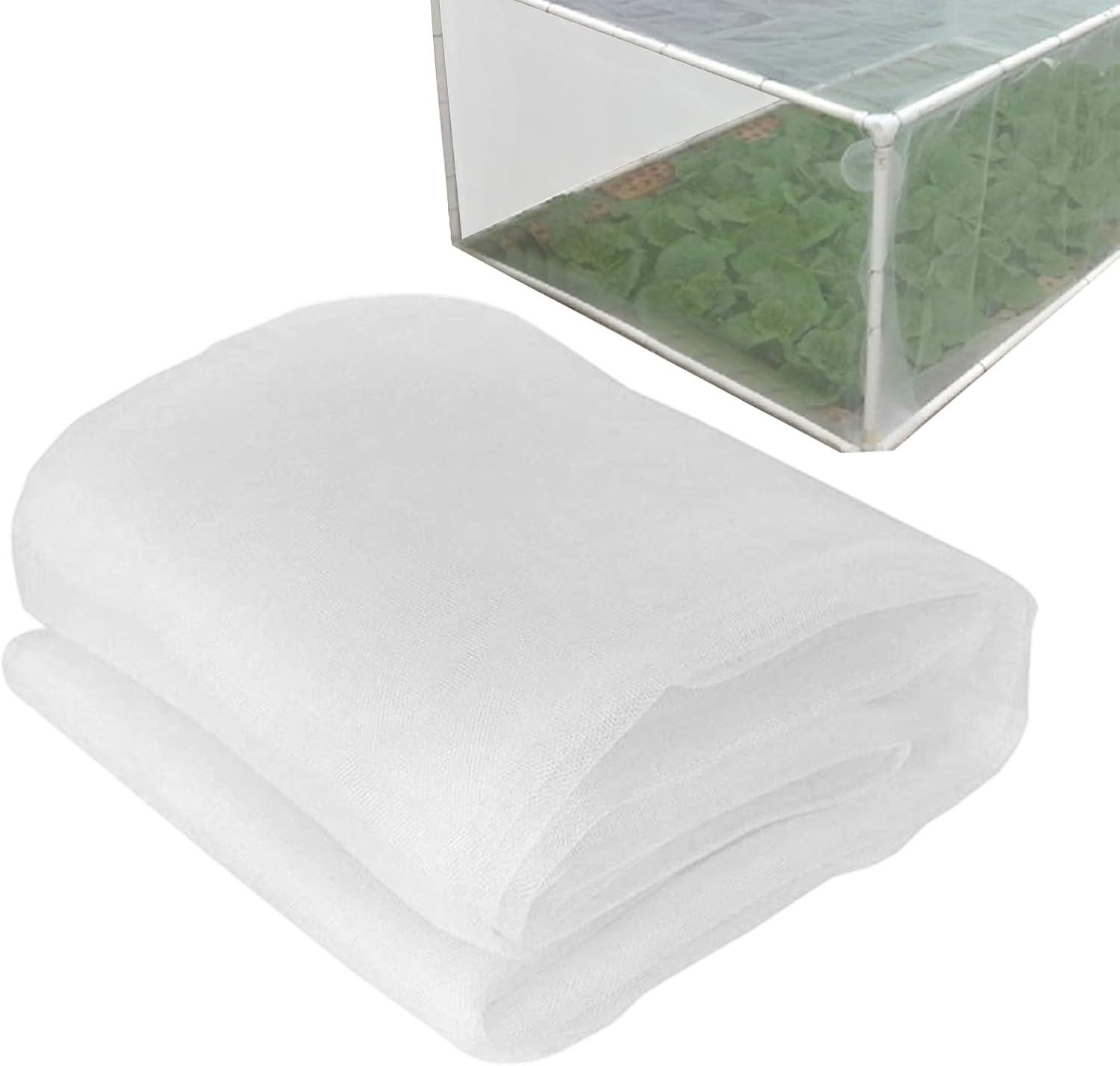 Outdoor Garden Netting, Bird and Animal Barrier, Cuttable Protective Mesh for Raised Beds, Vegetable, Fruit, Berry Bush Protection, Durable Garden Mesh, Easy Setup, Yard, Farm