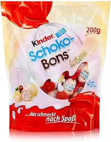 Chocolate Kinder Schoko Bons White 200g Importado Alemanha