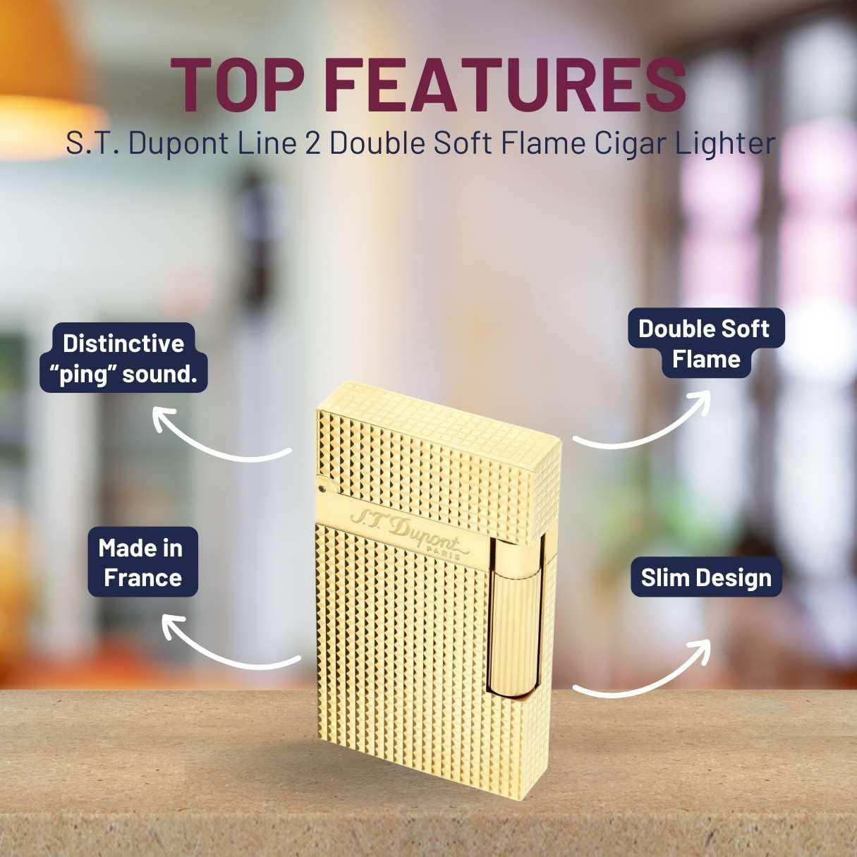 S. T. Dupont Lighters 16827 Ligne 2 product thumbnail 7