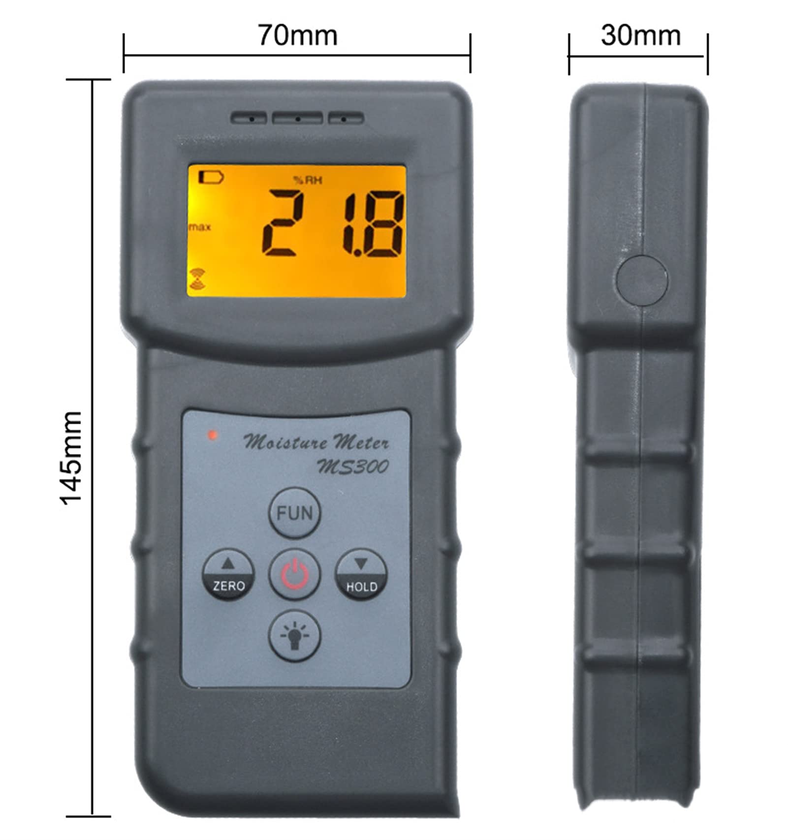 Tester di Umidità Misuratore di umidità del calcestruzzo pavimento dell'umidità tester della parete piastrella