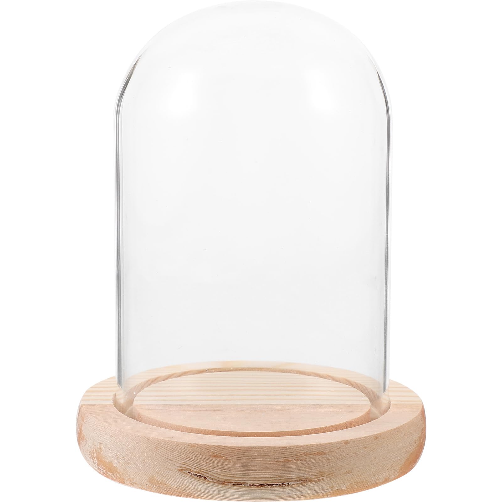 Miniatur-Glocke aus Glas für Sammlerstücke, Glockenkuppel für Pflanzen, Blumenhandwerk