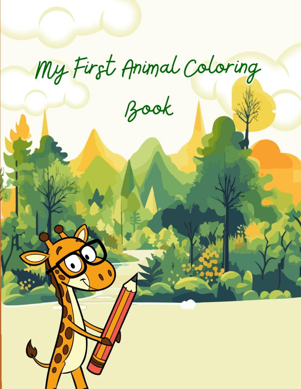 My First Animal Coloring Book