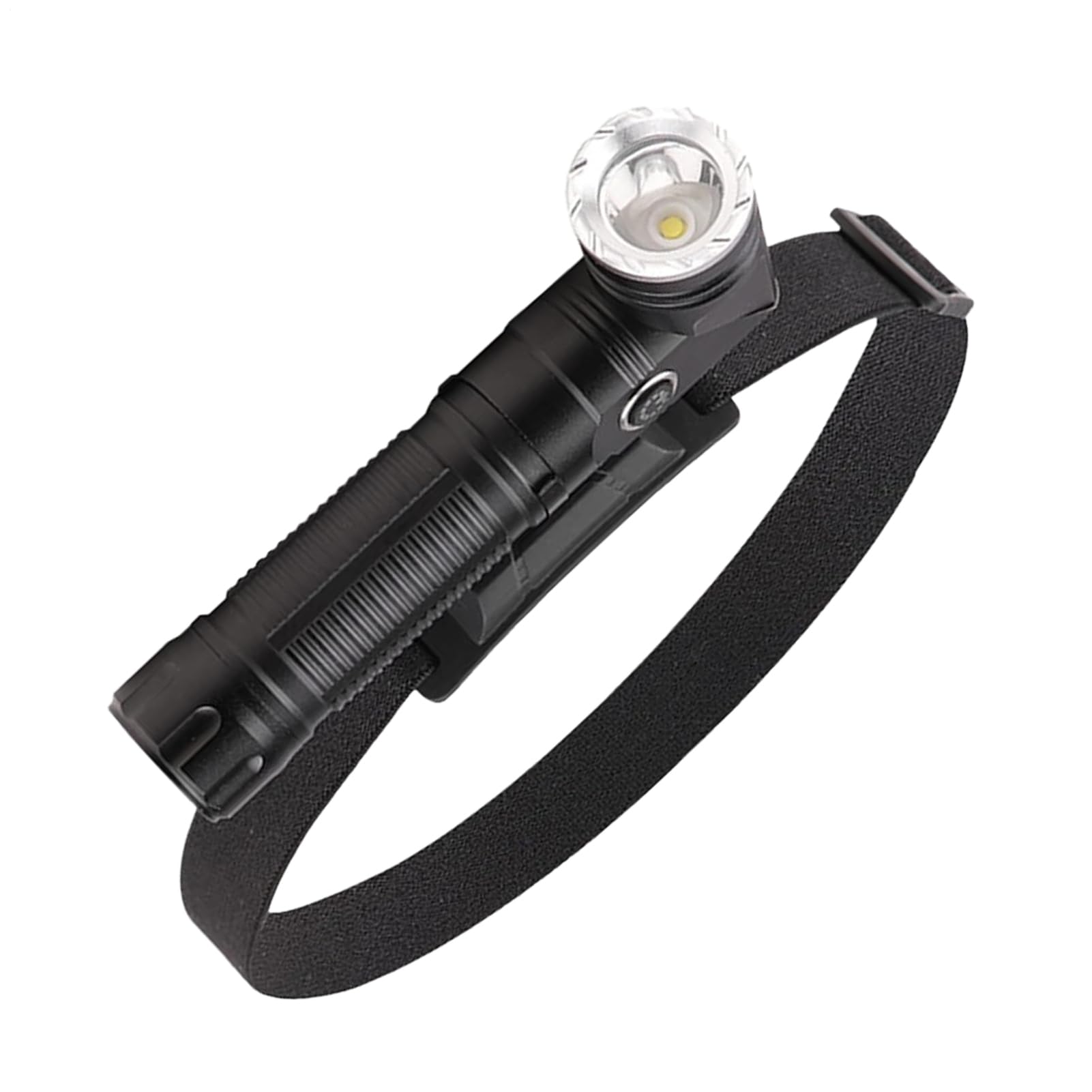 Linterna frontal USB recargable con cabezal giratorio de 90 grados para trabajos nocturnos 8