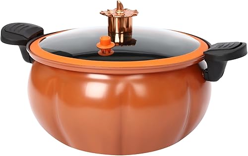 Olla de calabaza a presión micro olla de calabaza 8l2.11gal antiadherente micro olla de presión mini olla de cocina de piedra de Maifan para la
