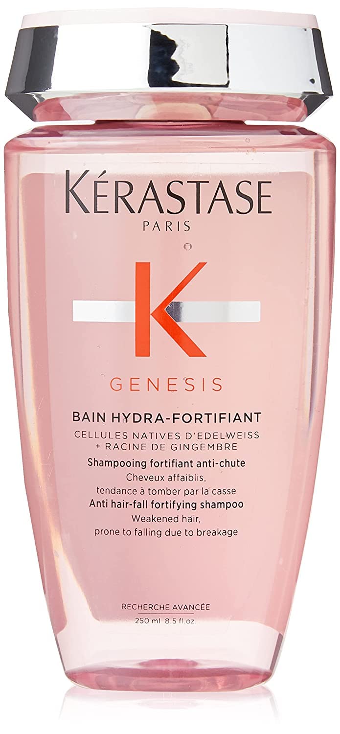Kérastase | Stärkende Haarkur für feines und brüchiges Haar, 90 ml & Kérastase | Shampoo für feines Haar, Nährendes und kräftigendes Haarbad gegen Haarverlust, Bain Hydra-Fortifiant, Genesis, 250 ml