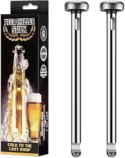 Katzone - Beer Chiller Stainless Steel Sticks - Set of 2
