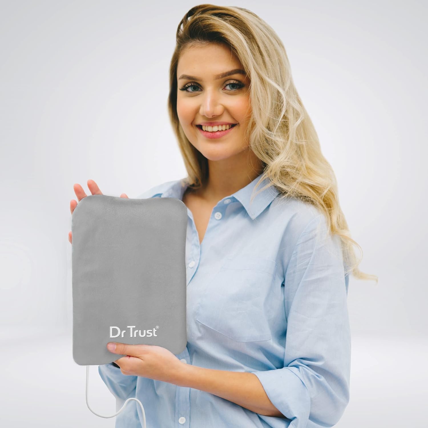 Dr Trust USA Orthopaedic Gel Heat Pad Electric For Period Pain, Menstrual Cramps, Muscle Stiffness, Hot Bag For Back, Neck, Knee, Leg, Shoulder Pain Relief 321 S (Grey) (B0D3PJM7FW) Amazon Price History, Amazon Price Tracker