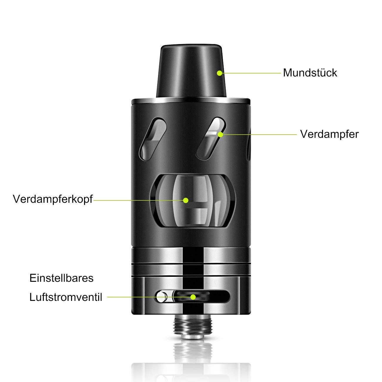 elfbar nachfüll pod läuft aus Kupbox Dark Rider Atomiseur 2 ml avec résistance 0,5 ohm pour cigarette  électronique Noir : Amazon.fr: High-Tech