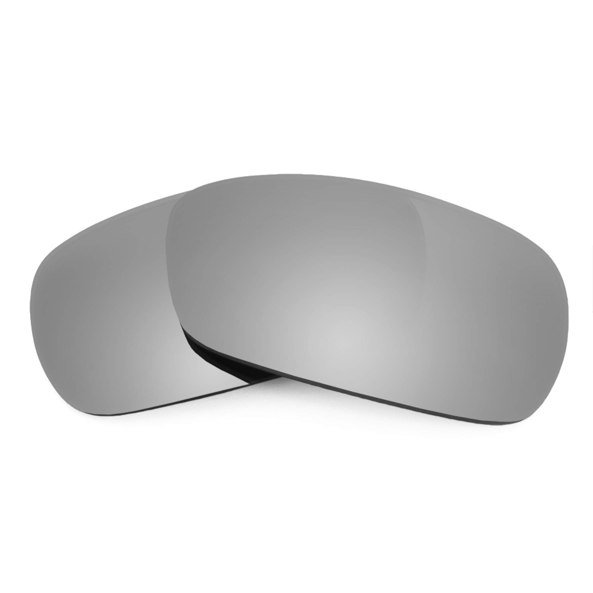 Replacement Lenses for Oakley Crosshair 2.0 OO4044 Sunglasses - Non-Polarized Mirrored Titanium