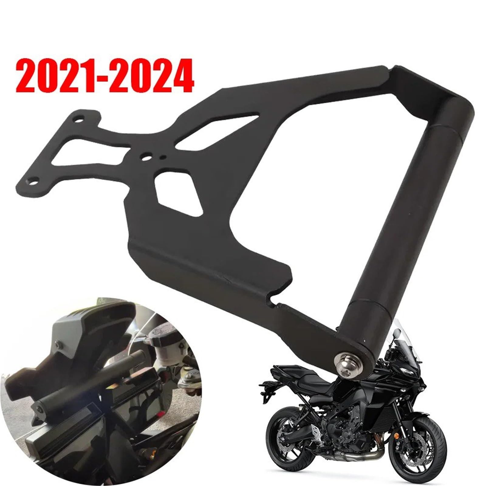 Supporto Navigazione Moto Per Tracer 9GT 9 GT 900 900GT 2021 2022 2023 2024 Per Telefono Supporto Navigatore GPS Supporto Manubrio Estensione Barra