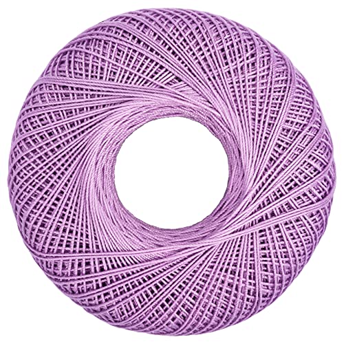 Image of Coats Crochet Aunt Lydia's Crochet, Cotton Classic Size 10, Wood Violet (154-495)