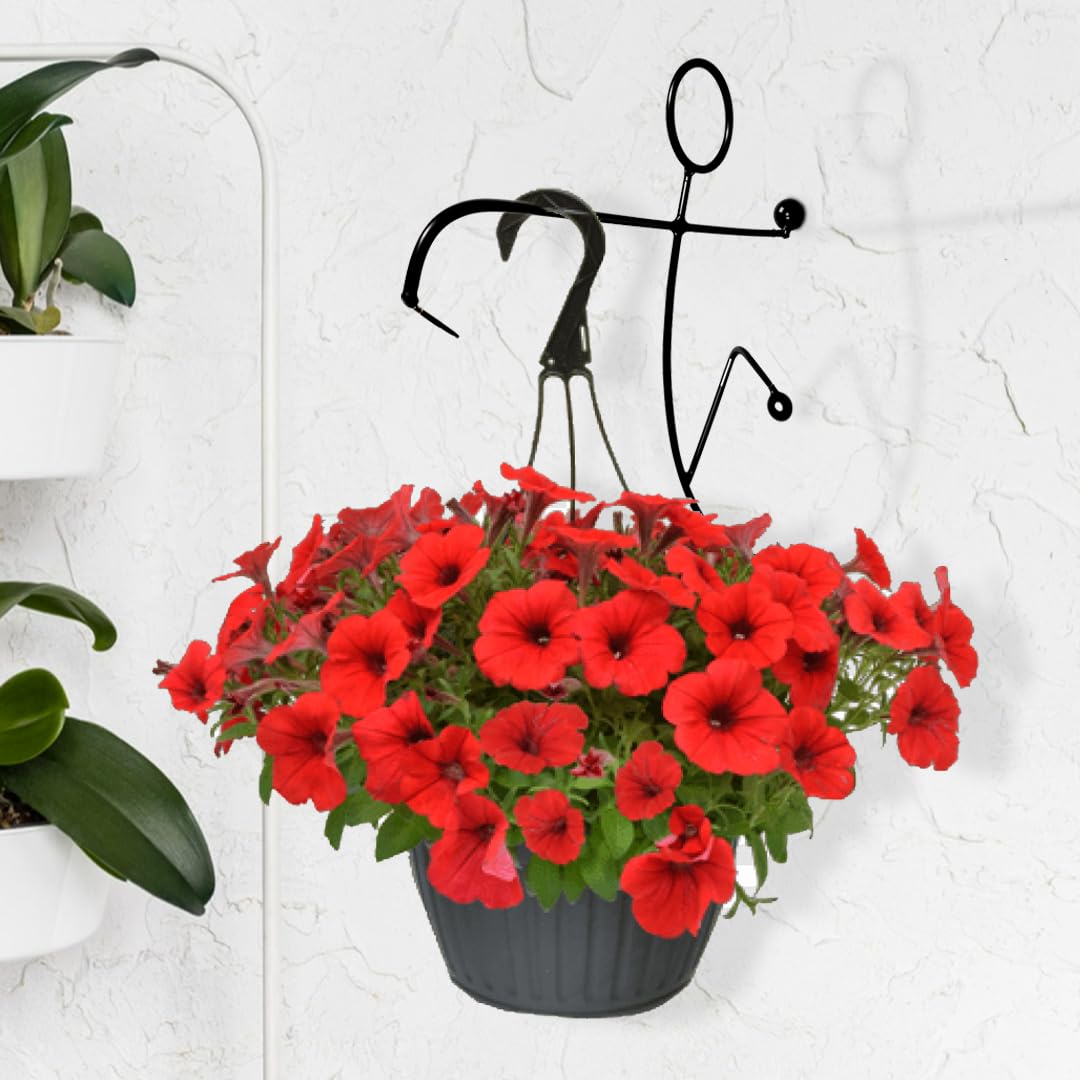 Art Gallery Metal Boy Wall Brackets for Home Decor Plant Hangers for Balcony-image-27