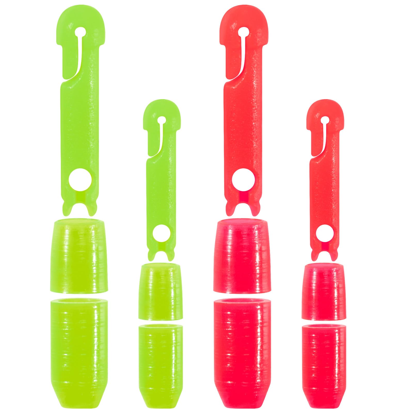 Alwonder 20pcs Carp Fishing Pole Elastic Connector For Carp