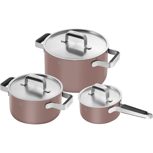 ZWILLING Pure 6-pc Stainless Steel Cookware Set, Rose