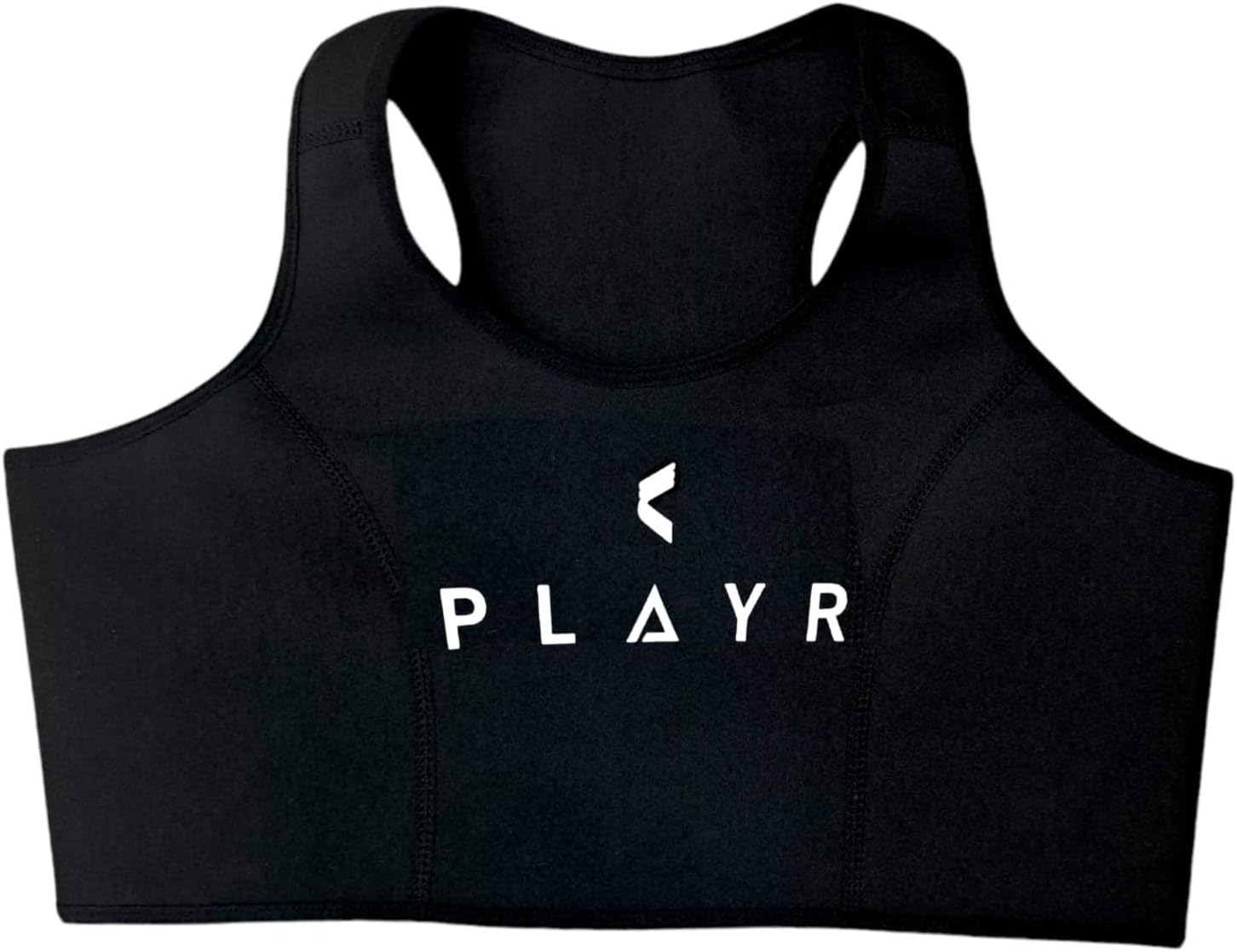 Men's Vest Chest Support Strap Protctive Gear Fitness Sports Player Training Vest Running Vest for Football players vest Soccer Players Tight Fit Vest. (Black, X-Large)