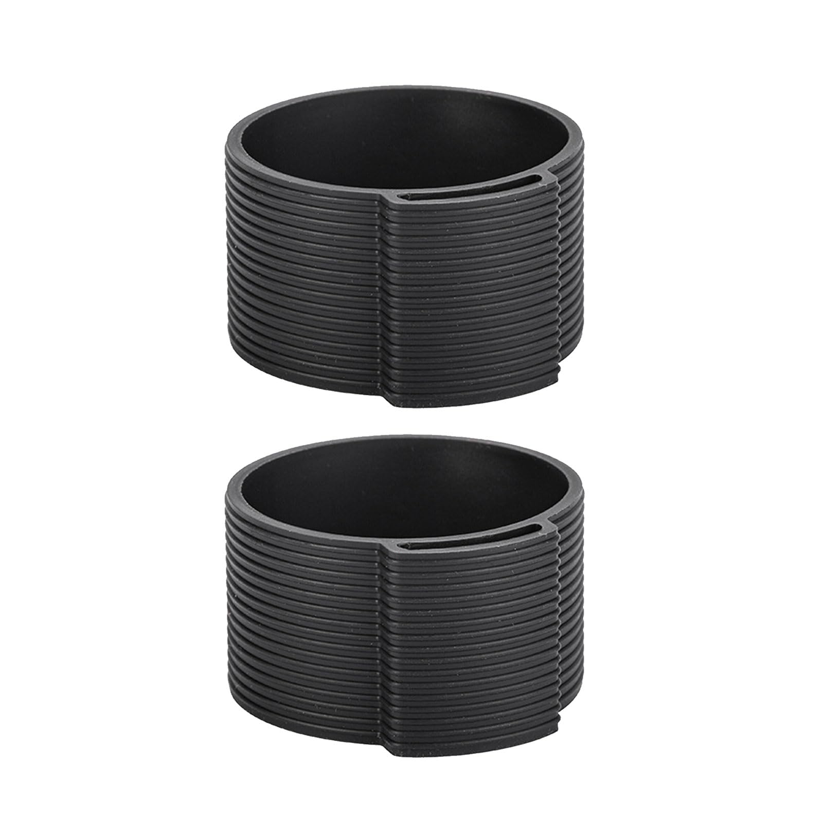 hogtnd 2pcs Hand Coffee Machine Silicone Sleeve Grinder Household Manual Machine Silicone Cover Accessories Organiser