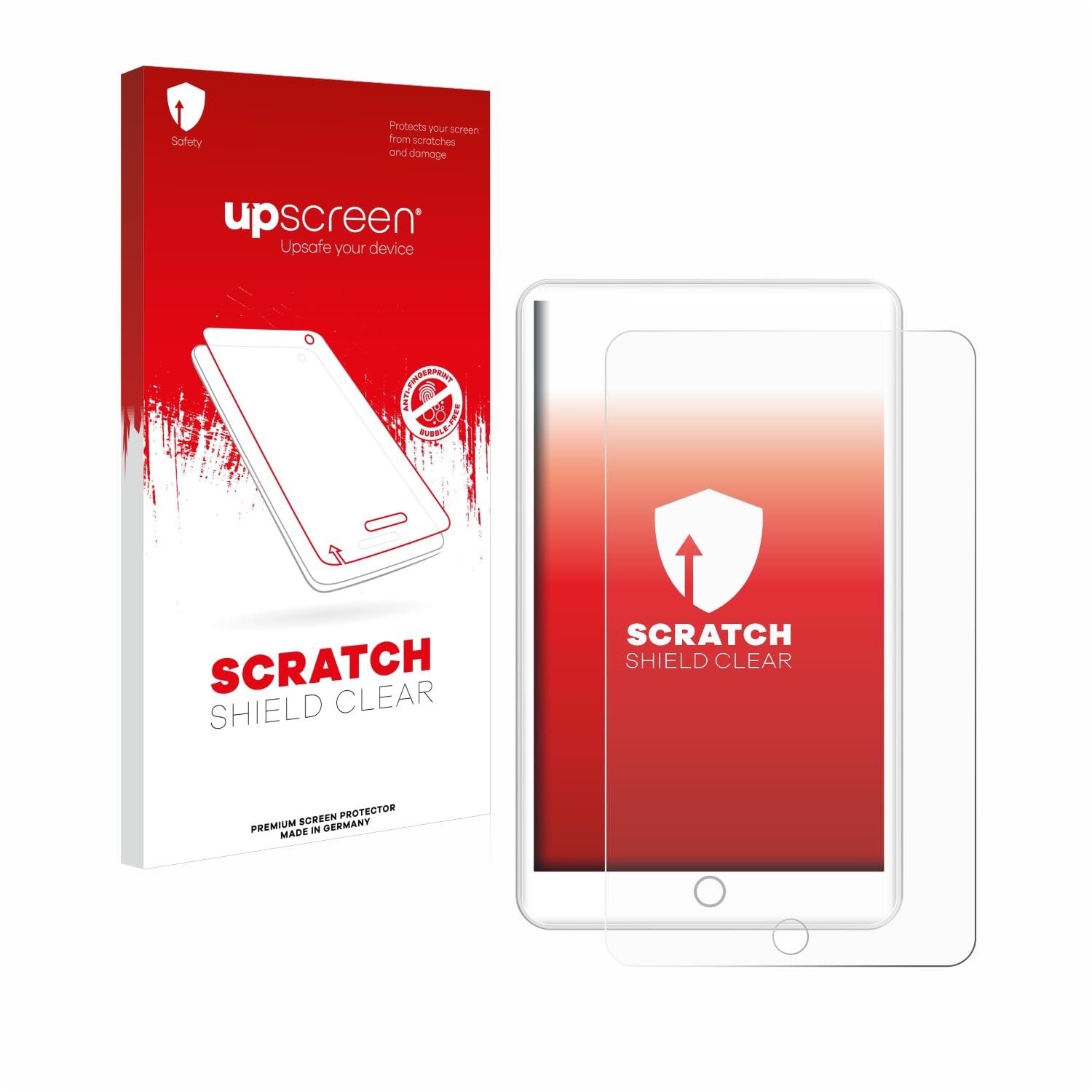 upscreen Scratch Shield Screen Protector compatible with mechen H1 - HD-Clear, Anti-Fingerprint