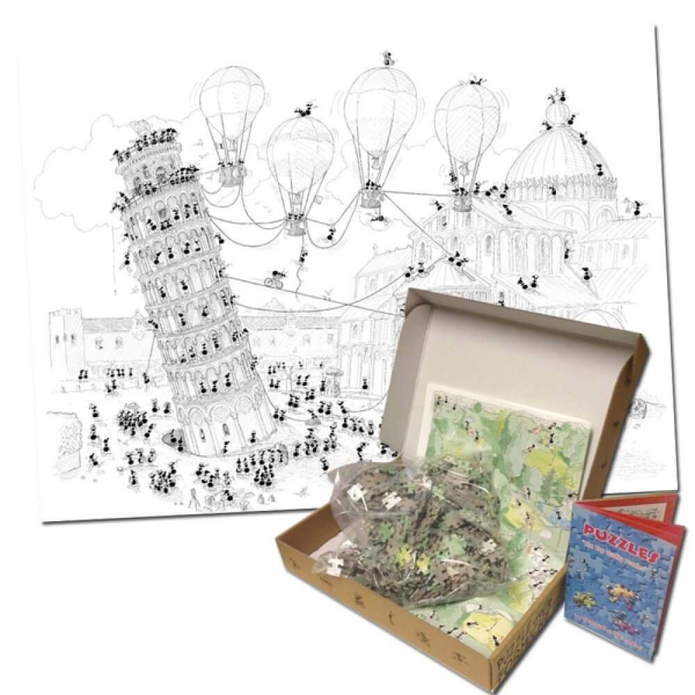 AKENA- Paris Puzzle, FV2422, multicolore AKENA- Paris Puzzle, FV2422, multicolore