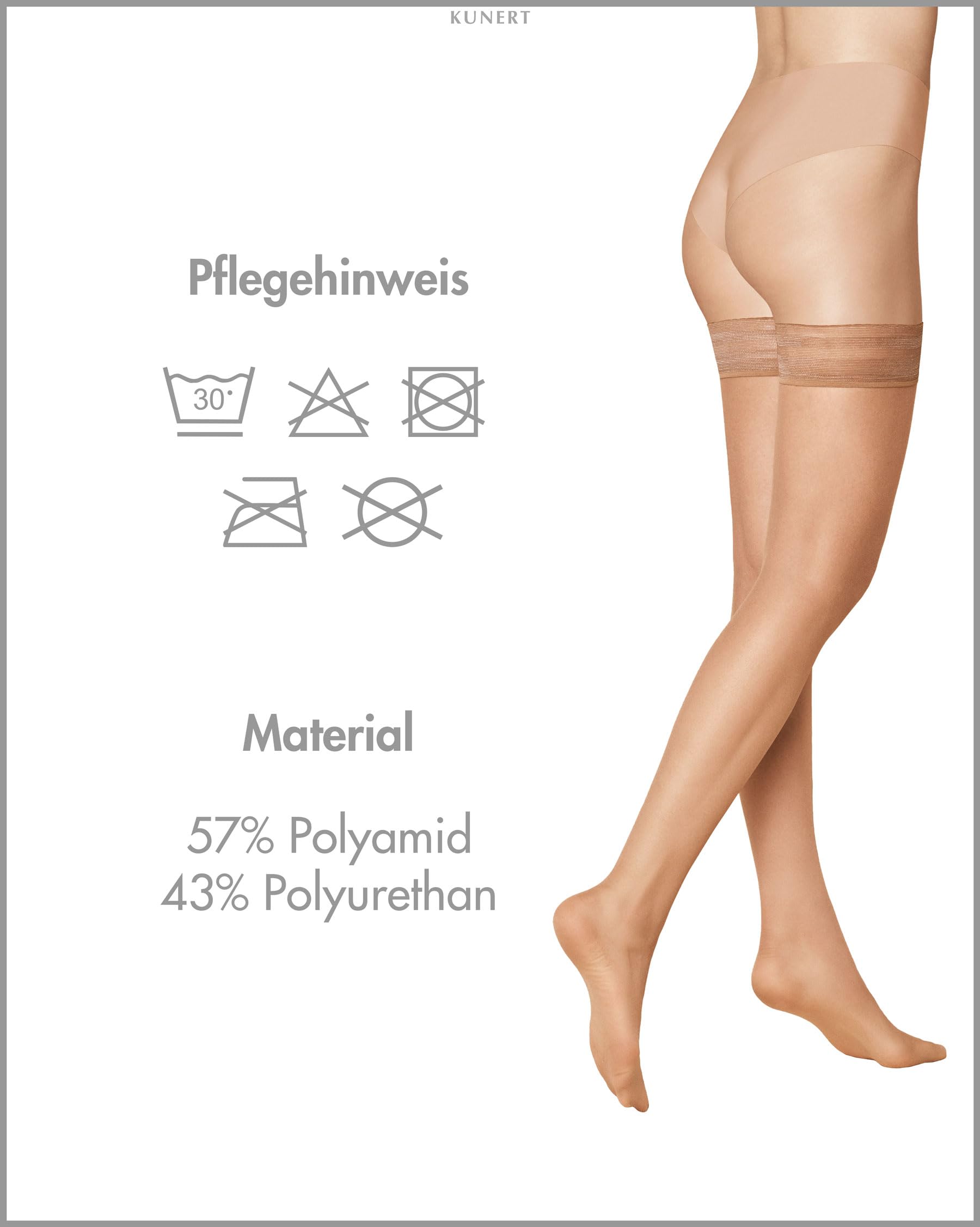 KUNERT Pończochy panie Beauty 7
