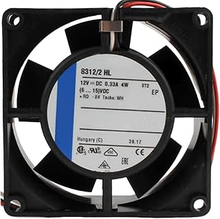 12V 8312/2HL 0.33A 4W 8032 Cooling Fan 80X80X32MM 2-Wire