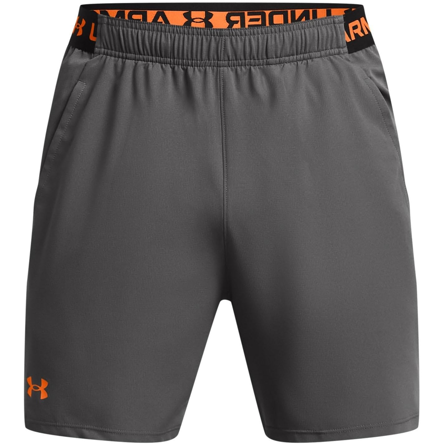 Under Armour Mens Ua Vanish Woven 6in Shorts Gym Grey L