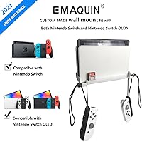 Vista 2 de Soporte de pared para Nintendo Switch y Nintendo Switch OLED