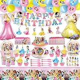 291 PCS Birthday Party Supplies for 20 Guests, Party Decorations, Birthday Decorations included Happ