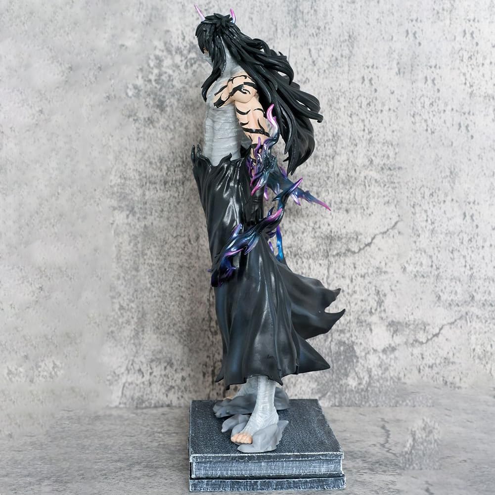 Kurosaki Ichigo Figuur Hol Ichigo Figuur Anime White Ichigo figuren model, beweegbare veranderende accessoires super actiefbeeld vechter sculptuur met basis verzamelstukken decoratie cadeau 31 cm