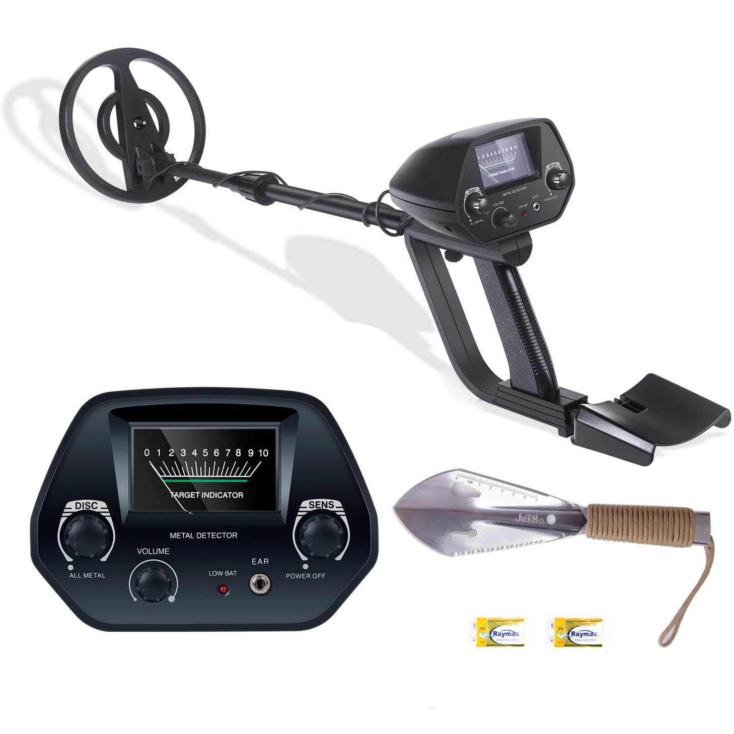 GiantexUK Metal Detector, High Accuracy Detector Kit With 26CM
