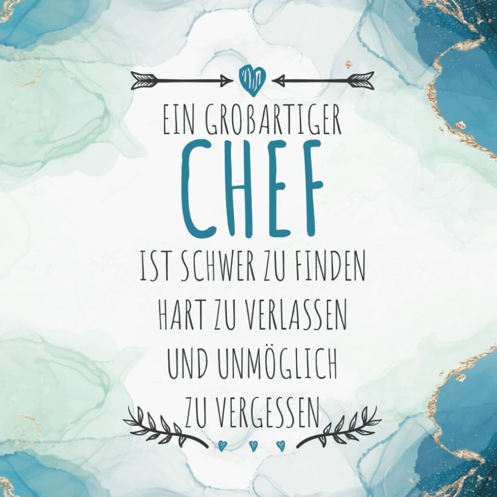 Abschiedsbuch Chef: Abschiedsgeschenk Chef, Danke zum Abschied für die ...