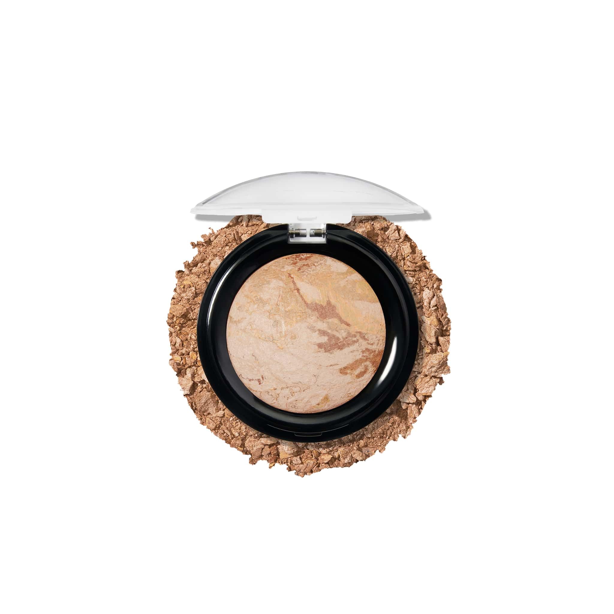 LAURA GELLER Baked Balance-n-Brighten Colour Correcting Powder Foundation (Medium) Buildable Light to Medium Coverage Baked Foundation, Demi-Matte Finish — view 21