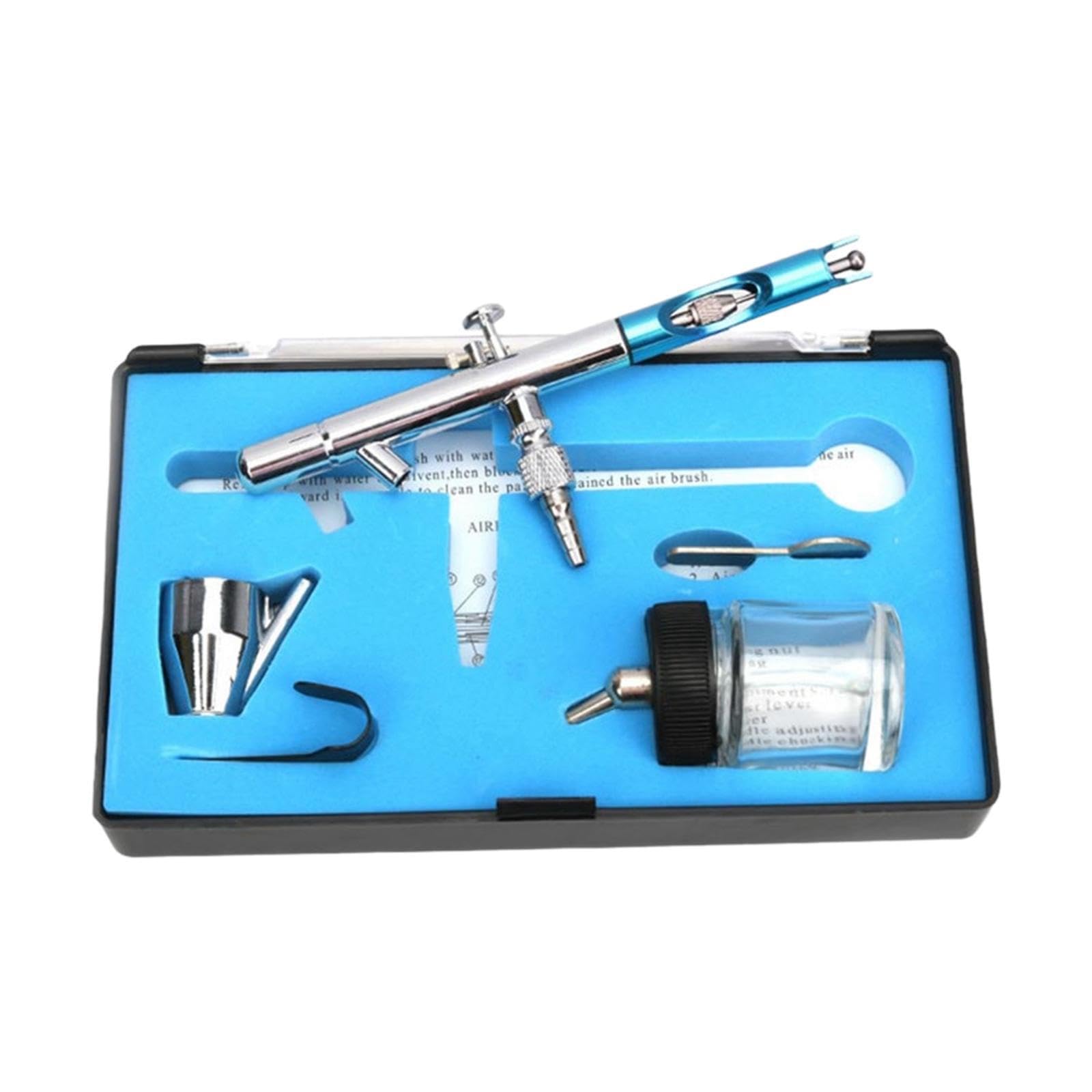 AUYXSSZ Portable Handheld Airbrush Kits Essential Makeup Tools Metal Art and Nail Application Ensuring Durability and Longevity. Metal Airbrush Kits