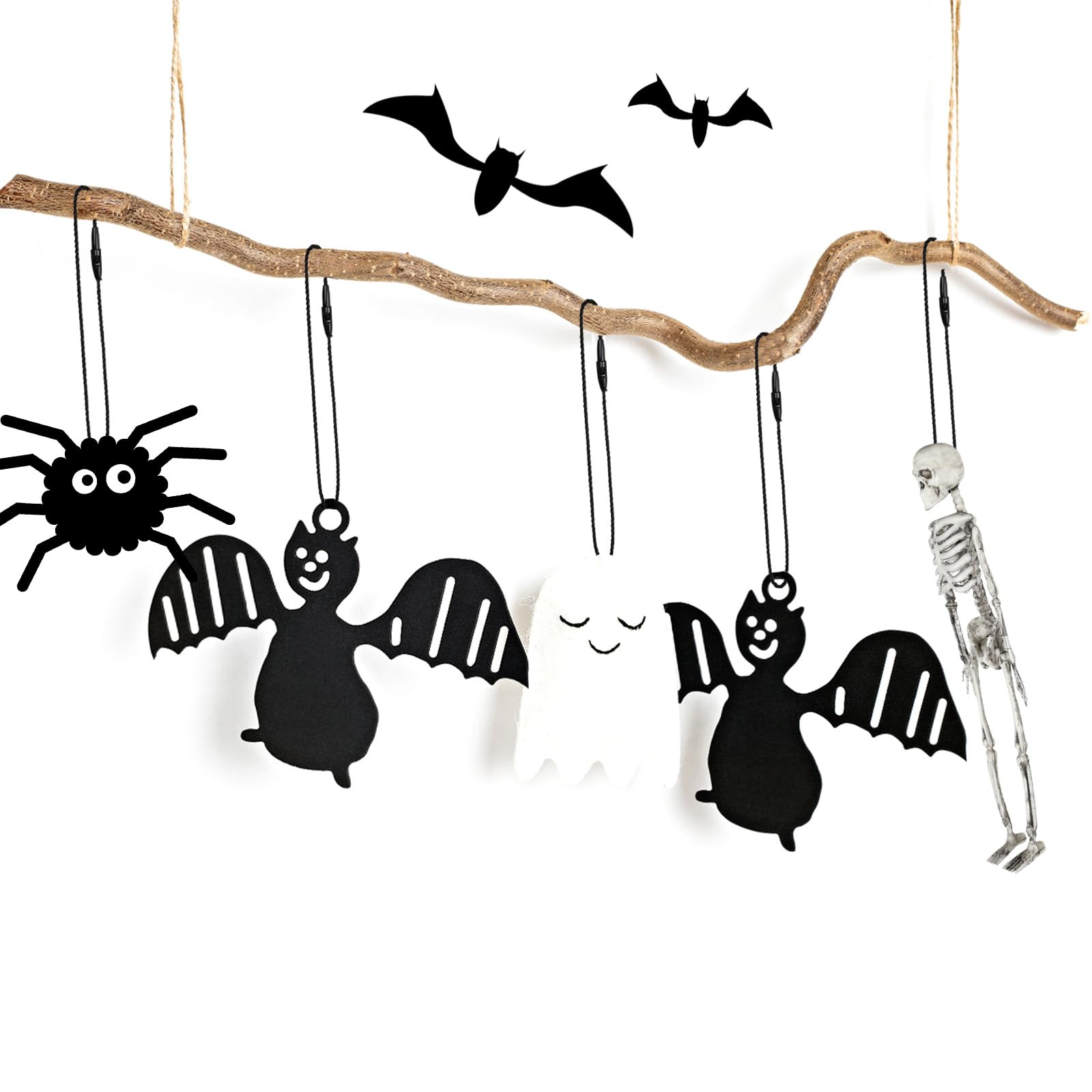 Lot De 200 Cordes De Suspension Pour Décoration De Noël, Halloween, Thanksgiving, Vacances, Célébration (vert