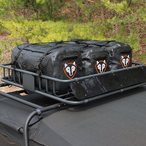 Rightline Gear 100J86-B 4x4 Duffle Bag, 60L, Weatherproof +, Attaches In or On Your Vehicle,Black