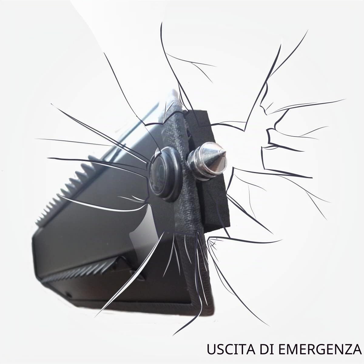 Shindn Scudo Protettivo Portatile in Lega di Alluminio Piccolo Scudo Protettivo in Metallo Scudo tattico Scudo di autodifesa Multifunzione