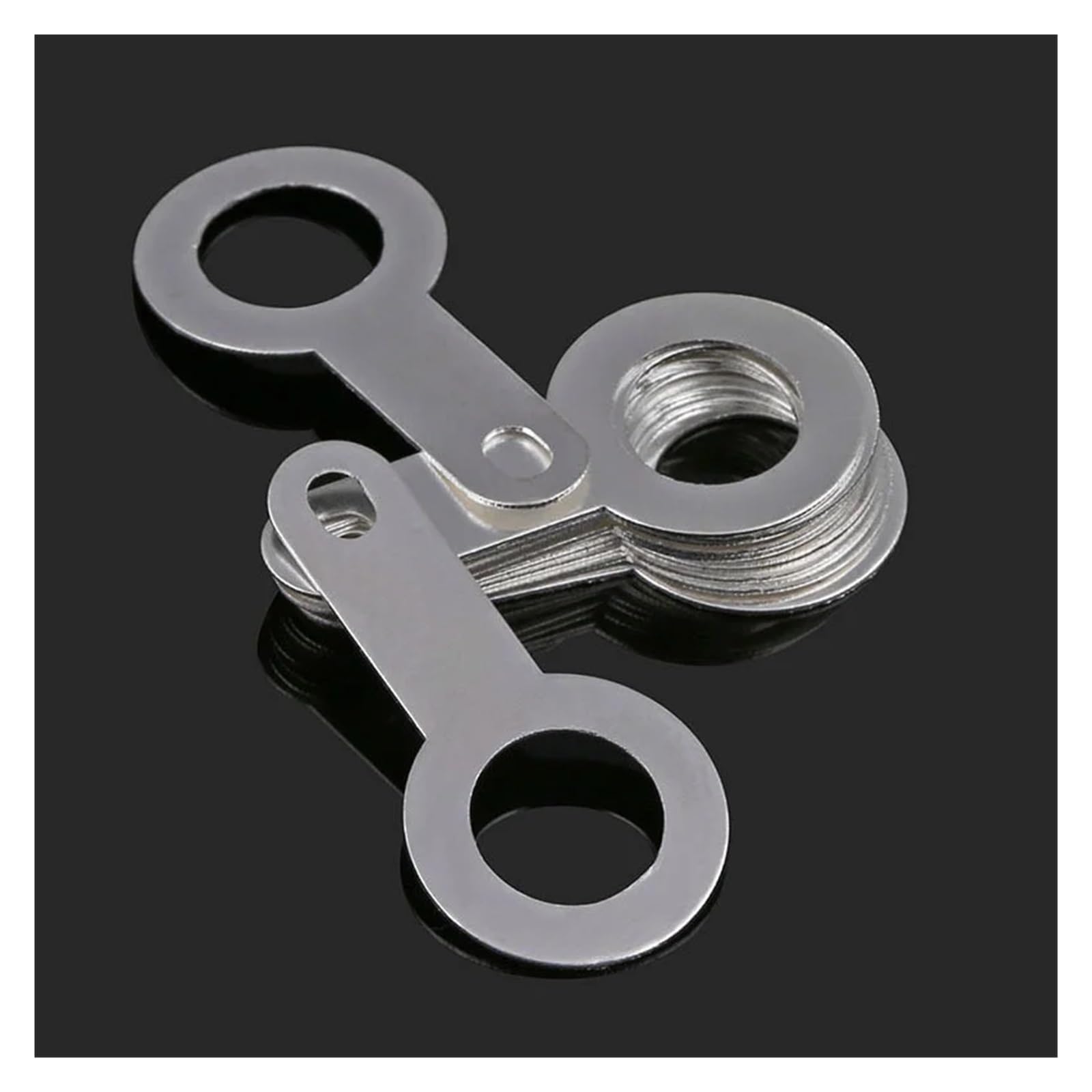 Einloch-Kabelschuh, 20/50 Stück Kupfer M2.2-M8.2 PCB-Anschluss for elektrische Verkabelung(M2.2 50pcs)
