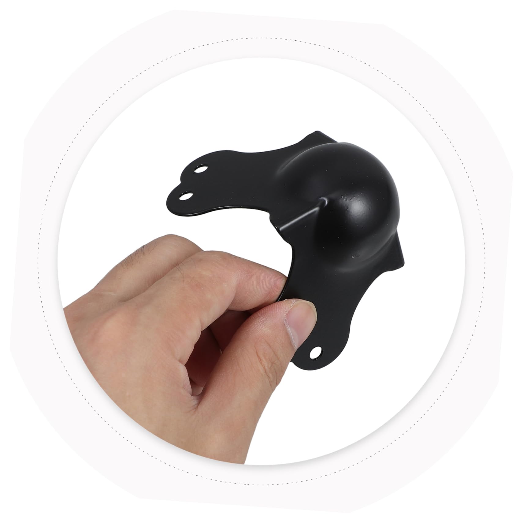 SOLUSTRE 10pezzi Protezioni Angolari in Metallo Per Mobili Con Design Elegante e Resistente Angolari Paraspigoli Per Valigie e Scatole Facili Da Installare Alta Durata
